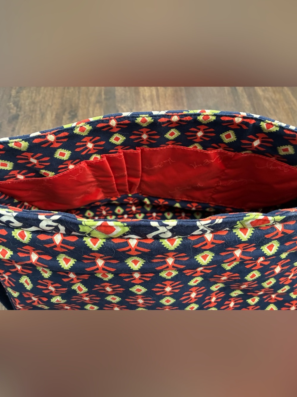 Vera Bradley Sun Valley Messenger Bag - Picture 7 of 14